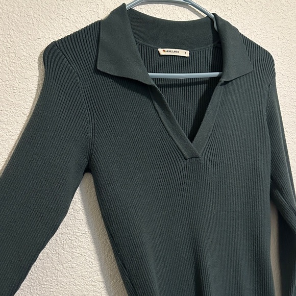 Lexi Rib Polo Dress - Picture 2 of 5